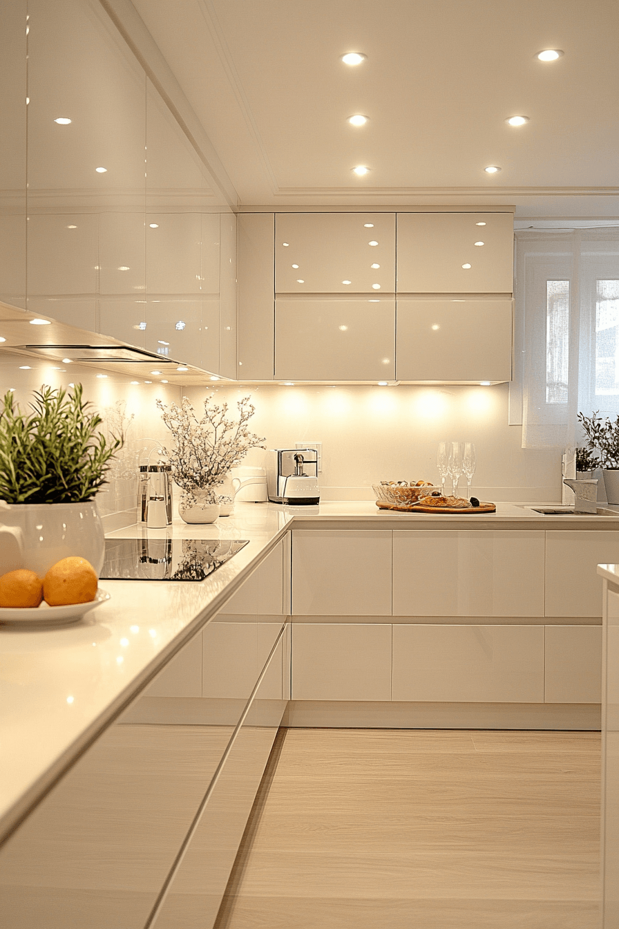 29 Small White Kitchen Concepts to Open Up Tight Spaces 6 small white kitchen