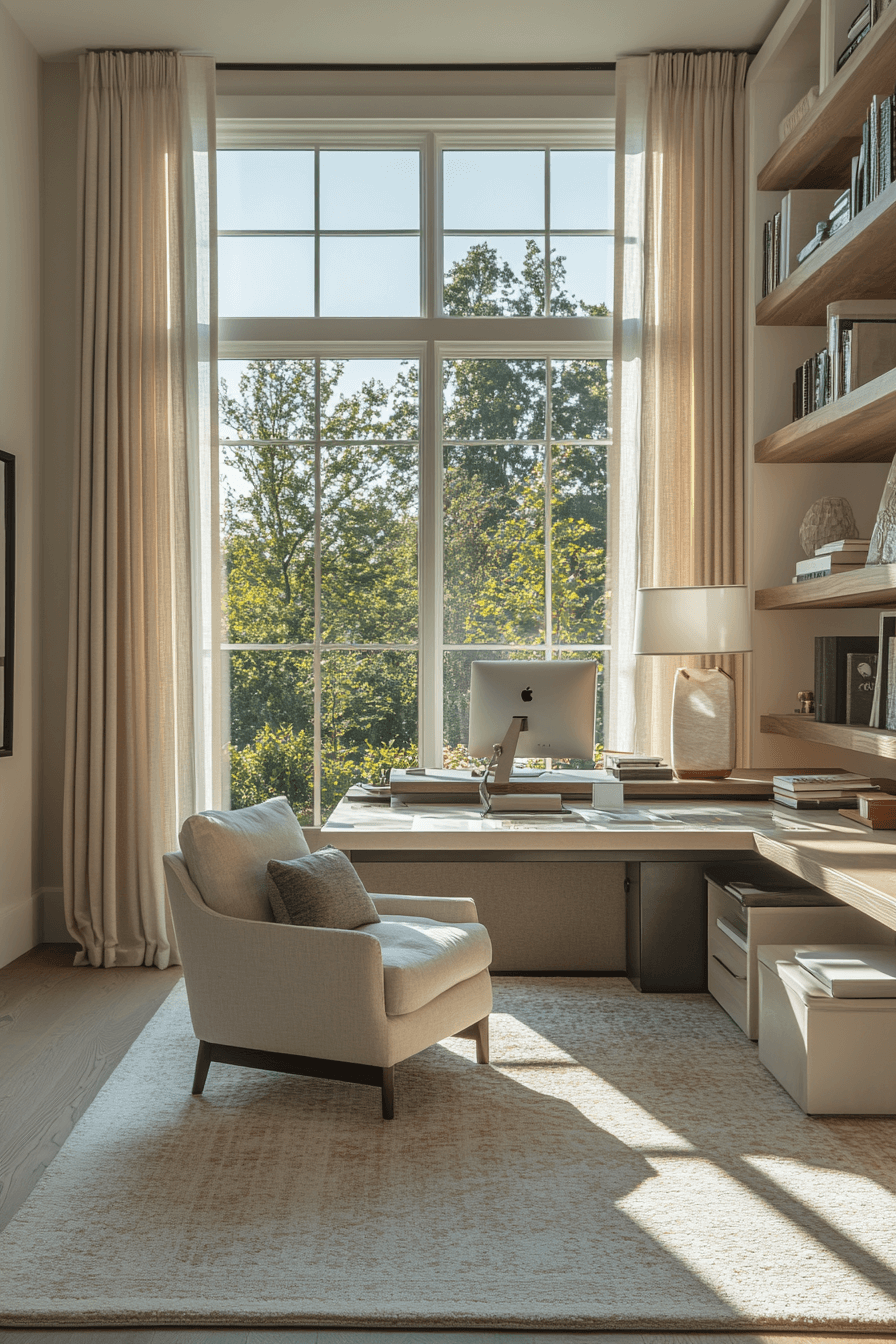 29 Japandi Home Office Details That Support Intentional Living 7 japandi home office