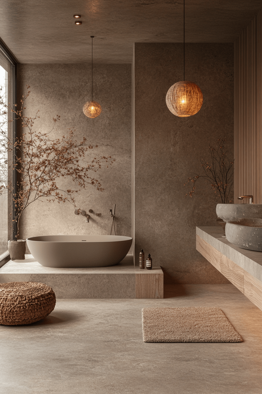 29 Japandi Bathroom Details to Transform Your Daily Routine 7 japandi bathroom