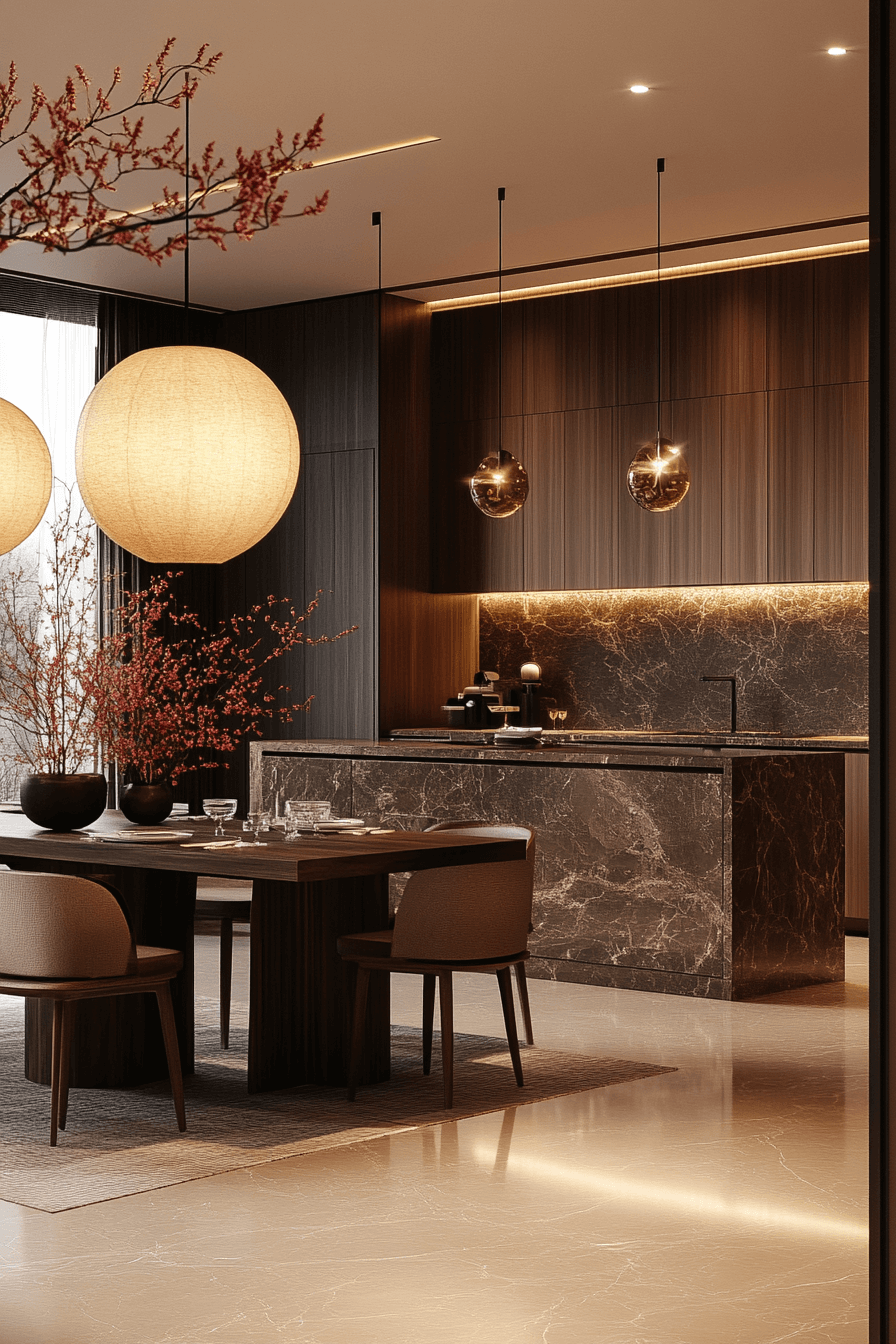 29 Japandi Dining Room Upgrades That Spark Joy and Harmony 7 japandi dining room