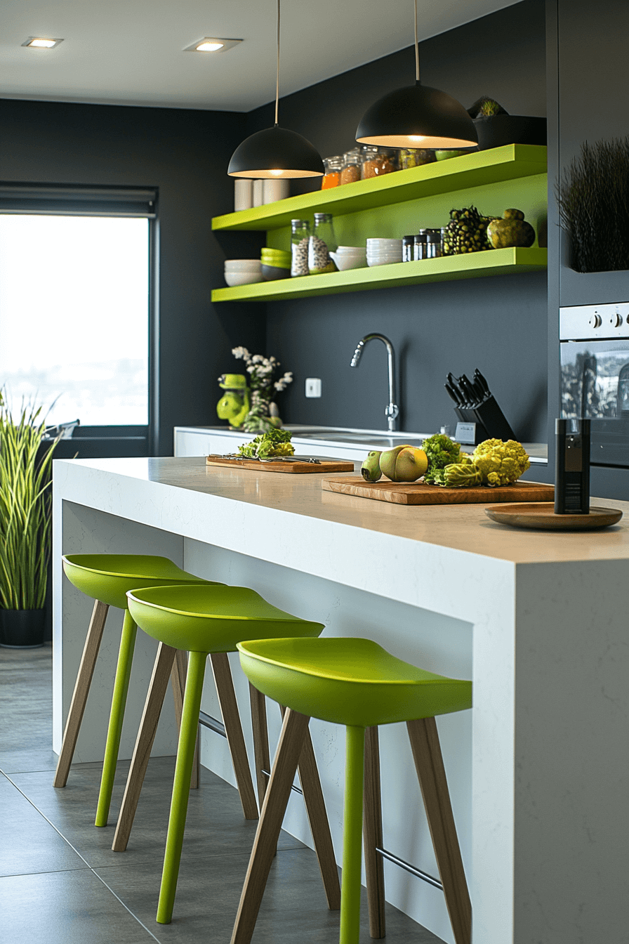 29 Green and White Kitchen Styles That Bring Calm and Charm Together 8 green and white kitchen