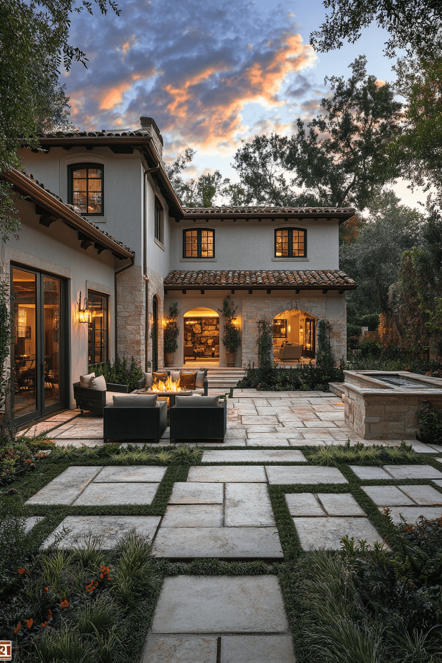 29 Courtyard Design Inspirations That Spark Tranquil Vibes 8 courtyard design