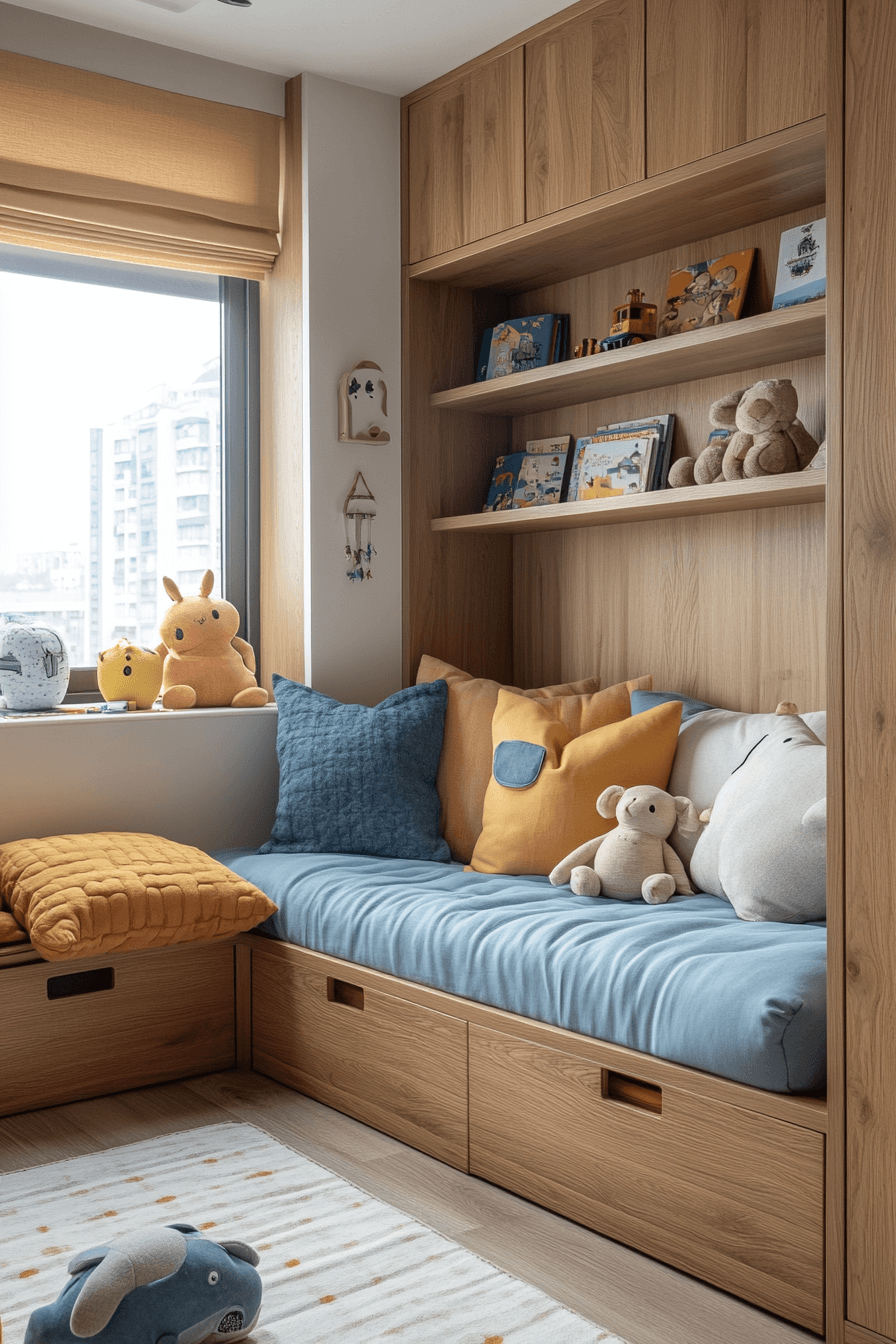 29 Japandi Kids Room Concepts for Mindful Family Living 8 japandi kids room
