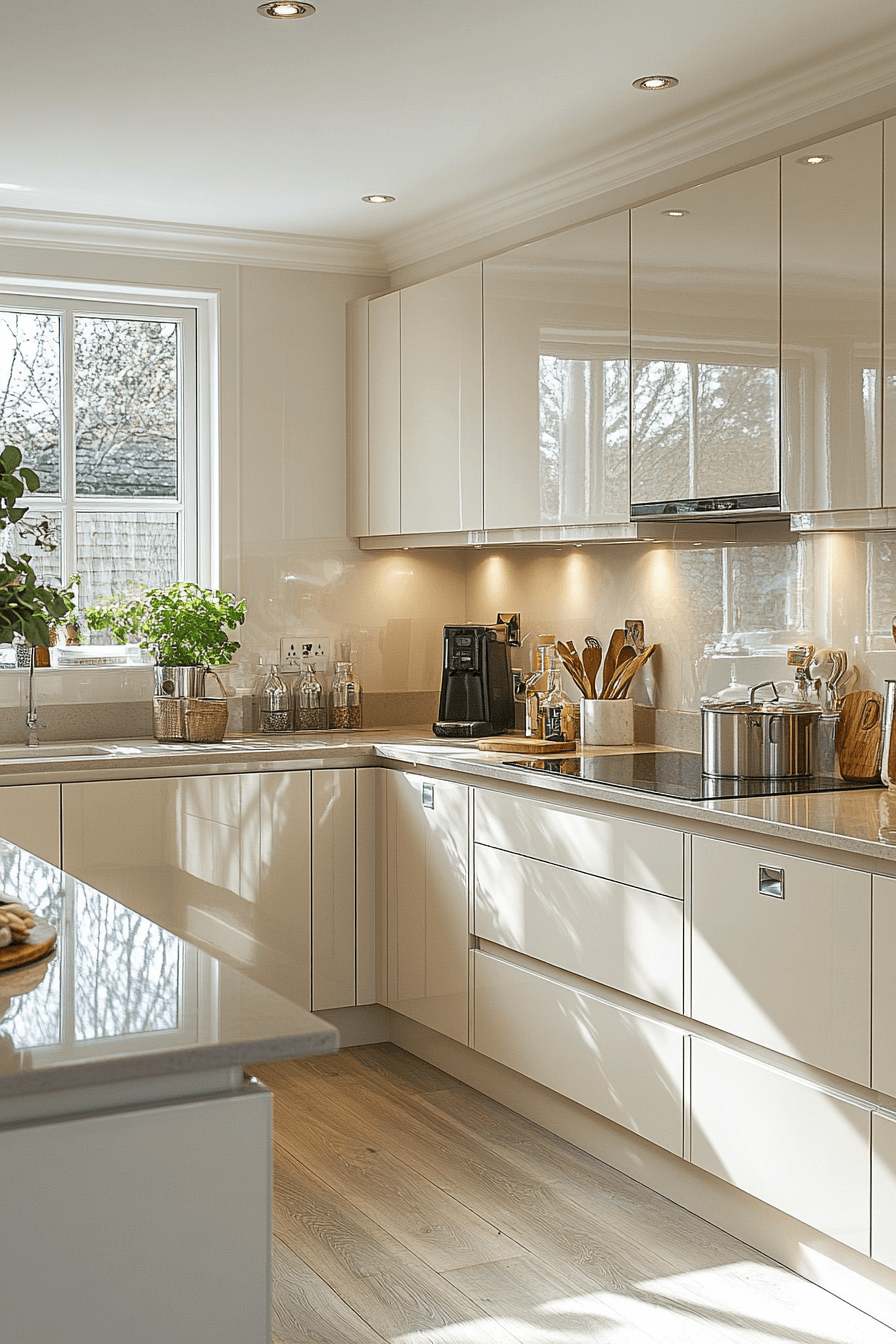 29 Light Cream Kitchen Cabinets That Glow with Soft Serenity 8 cream kitchen cabinets