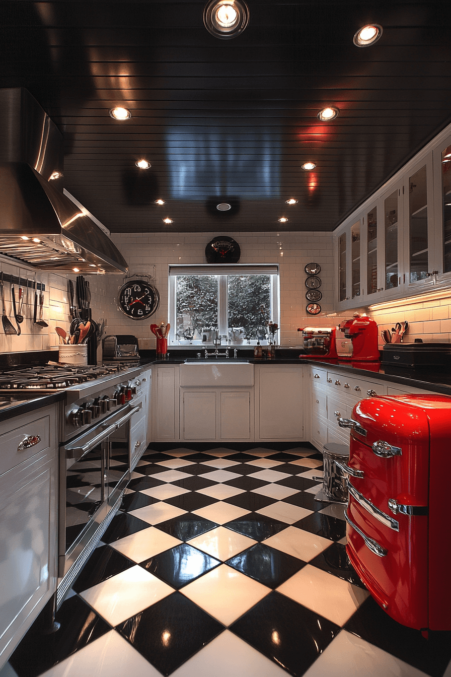 29 Black and White Kitchen Ideas That Elevate Everyday Cooking 9 black and white kitchen ideas