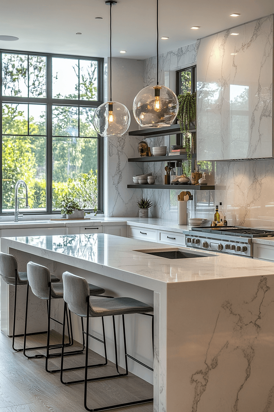 29 Gray and White Kitchen Themes That Embrace Understated Beauty 9 gray and white kitchen