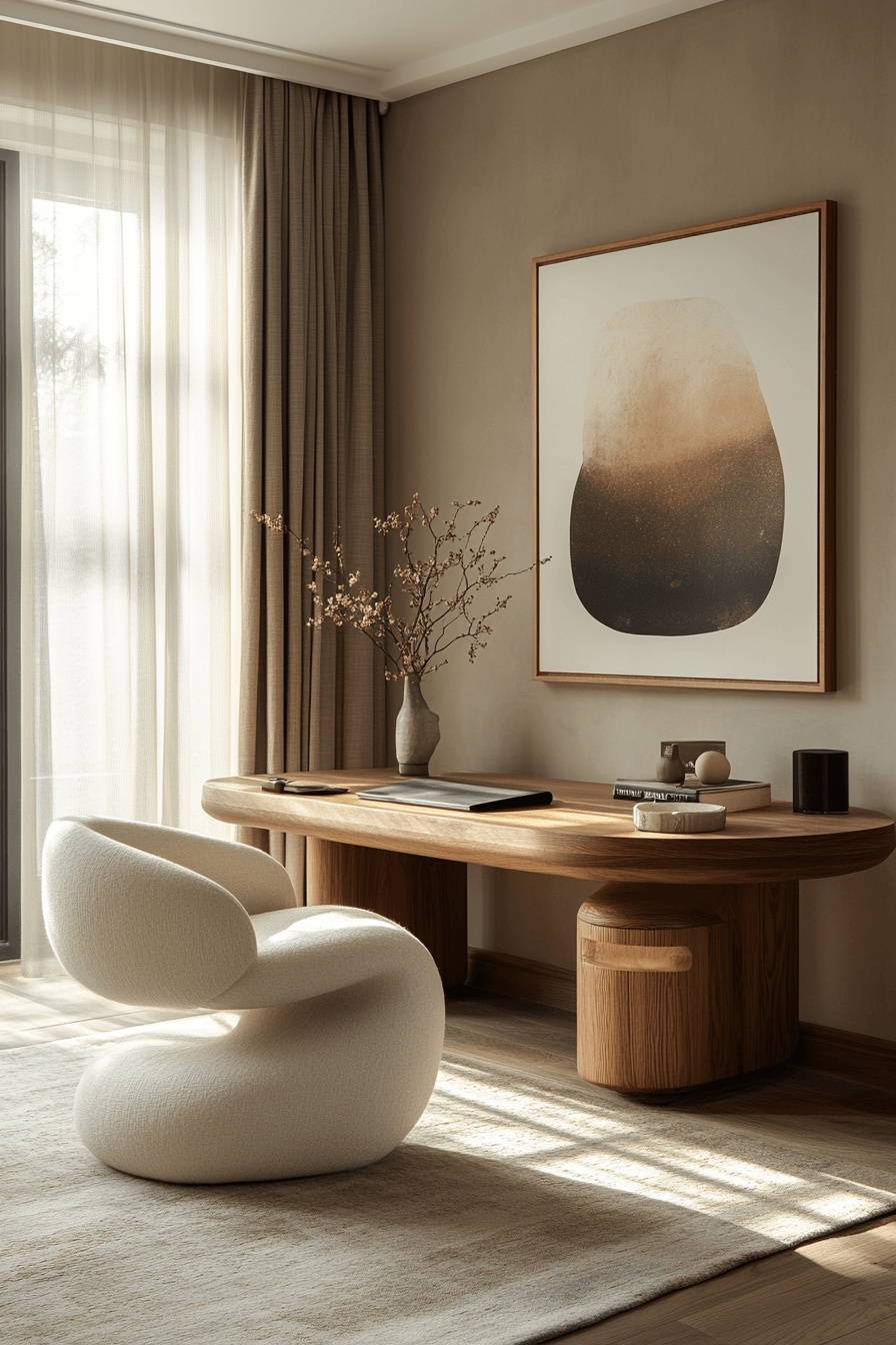 29 Japandi Home Office Details That Support Intentional Living 9 japandi home office