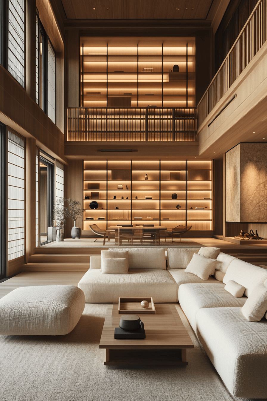 29 Japandi Living Room Makeovers That Reflect Quiet Luxury 9 japandi living room