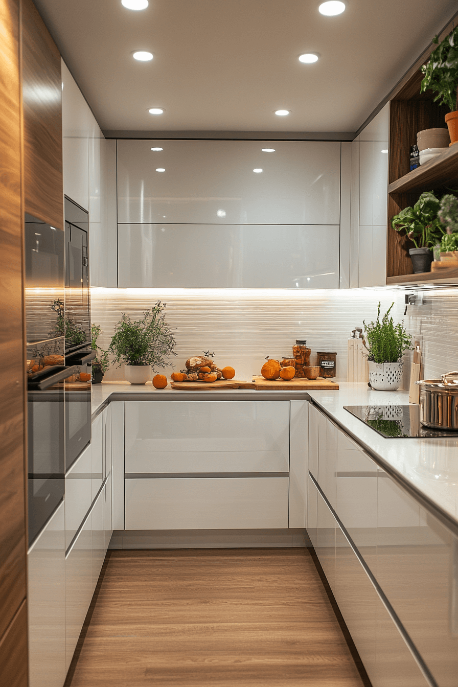 29 Small White Kitchen Concepts to Open Up Tight Spaces 9 small white kitchen