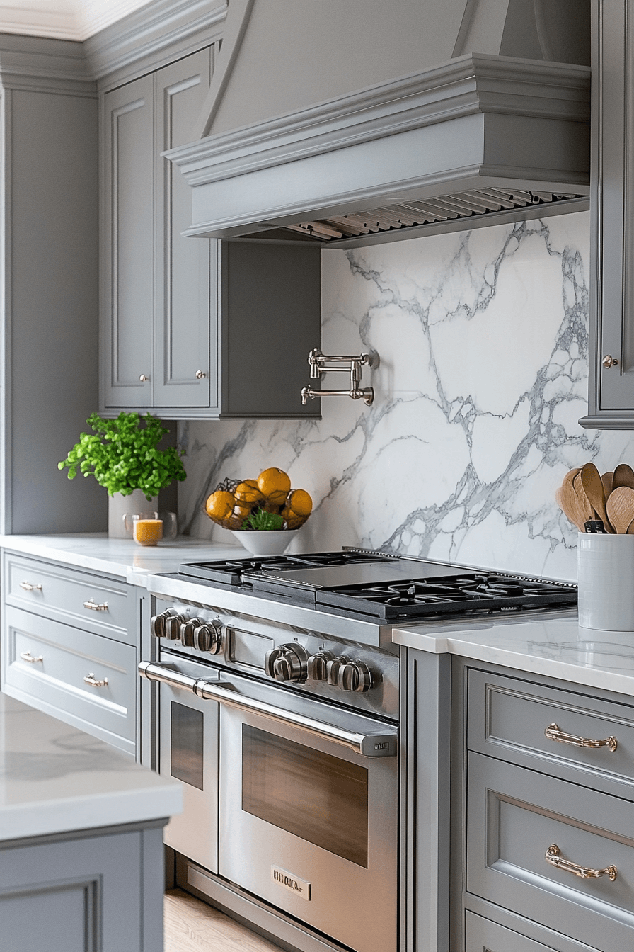 29 Grey Kitchen Concepts That Define Understated Elegance 9 grey kitchen