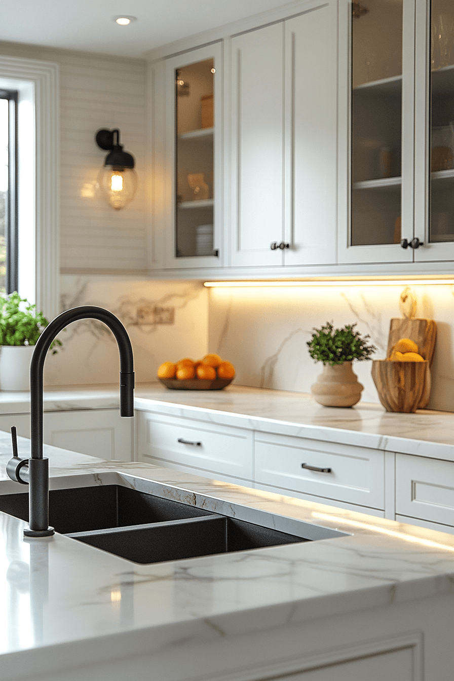 29 White Kitchen Ideas to Create a Calm and Clean Culinary Retreat 9 white kitchen ideas