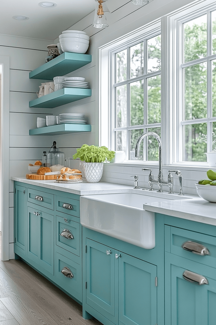 29 Blue and White Kitchen Inspirations for a Peaceful Culinary Retreat 9 blue and white kitchen