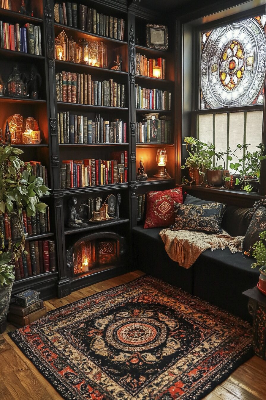 29 Whimsigoth Home Decor Vibes for a Fantastical Yet Cozy Feel 24 whimsigoth home decor