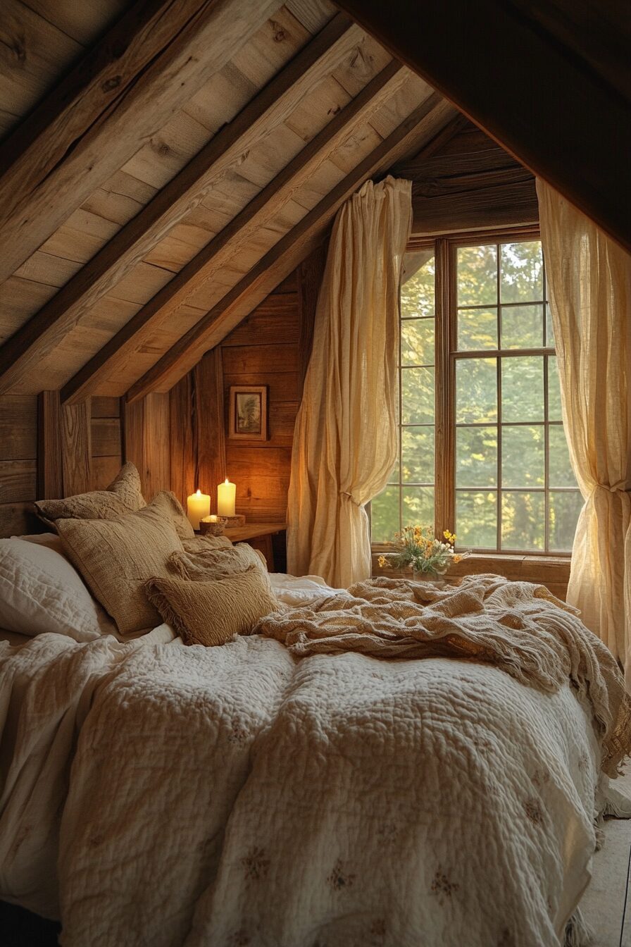 29 Old Cabin Interior Bedroom Styles Full of Nostalgic Charm 24 old cabin interior bedroom