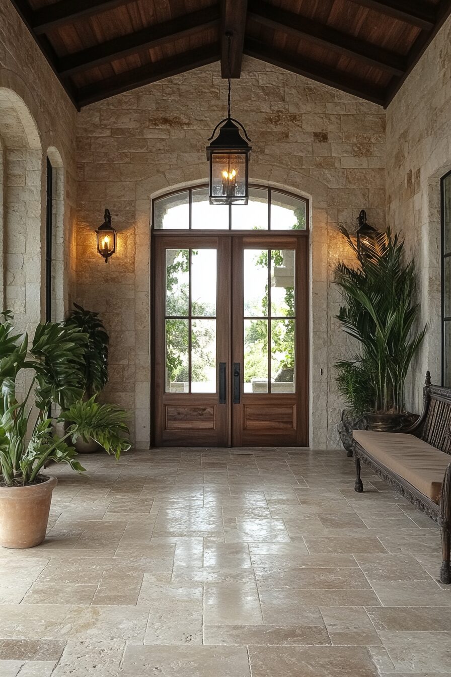 29 Stone Wall Interior Concepts That Make Your Space Stand Out 26 stone wall interior