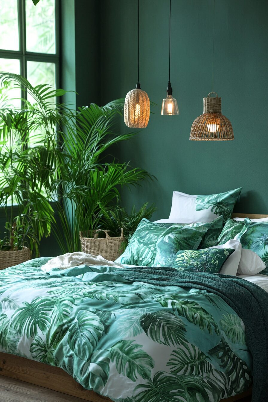 29 Botanical Bedrooms That Embrace Green Living in Style 3 botanical bedrooms