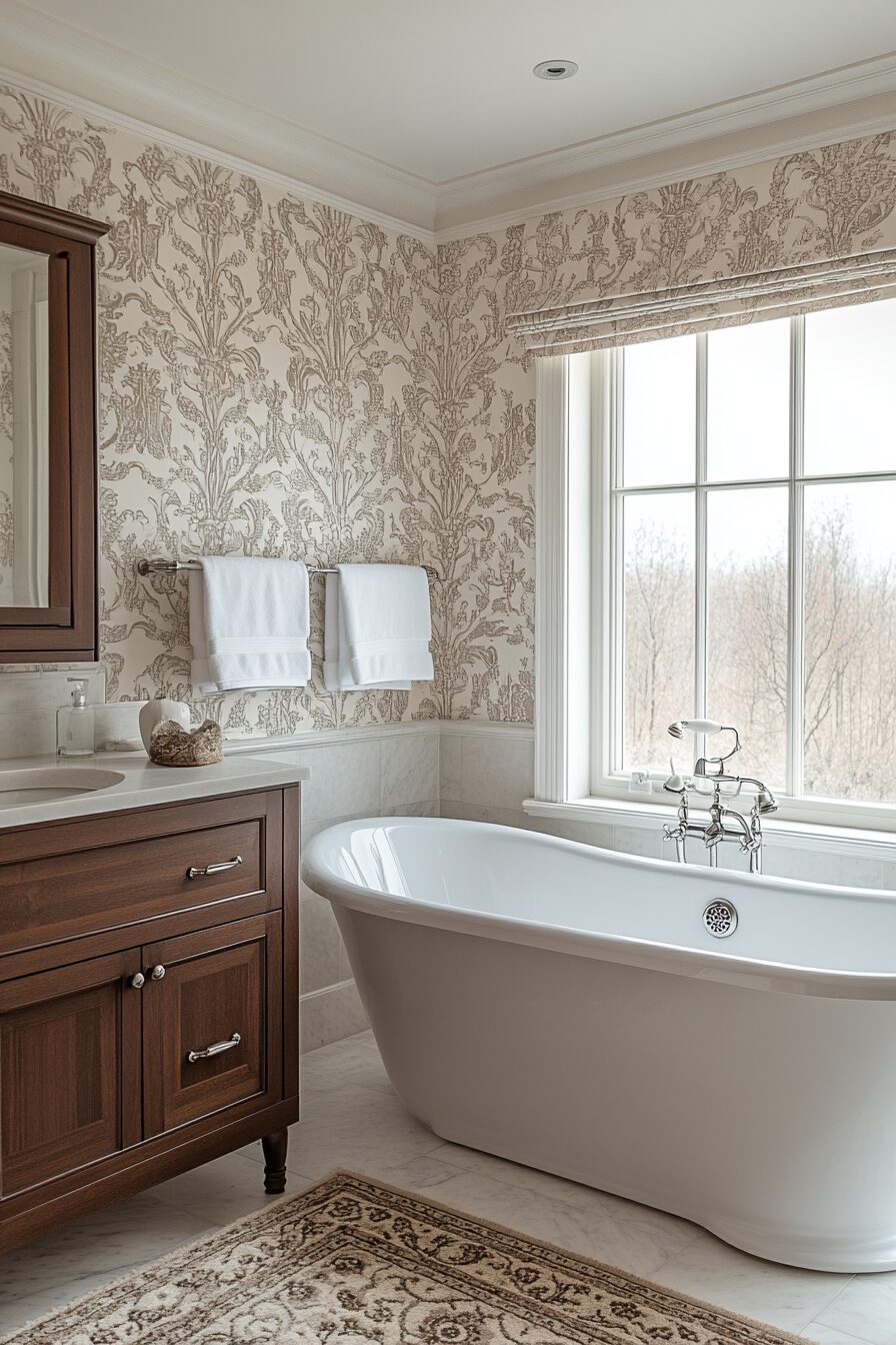 29 Modern Victorian Bathroom Upgrades That Add Instant Glamour 18 modern victorian bathroom