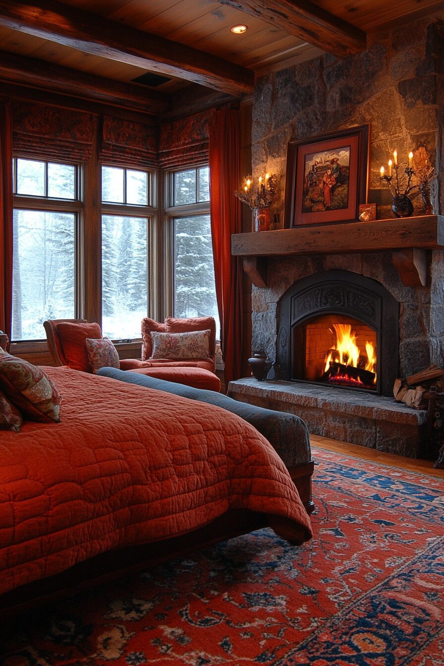 29 Old Cabin Interior Bedroom Styles Full of Nostalgic Charm 23 old cabin interior bedroom