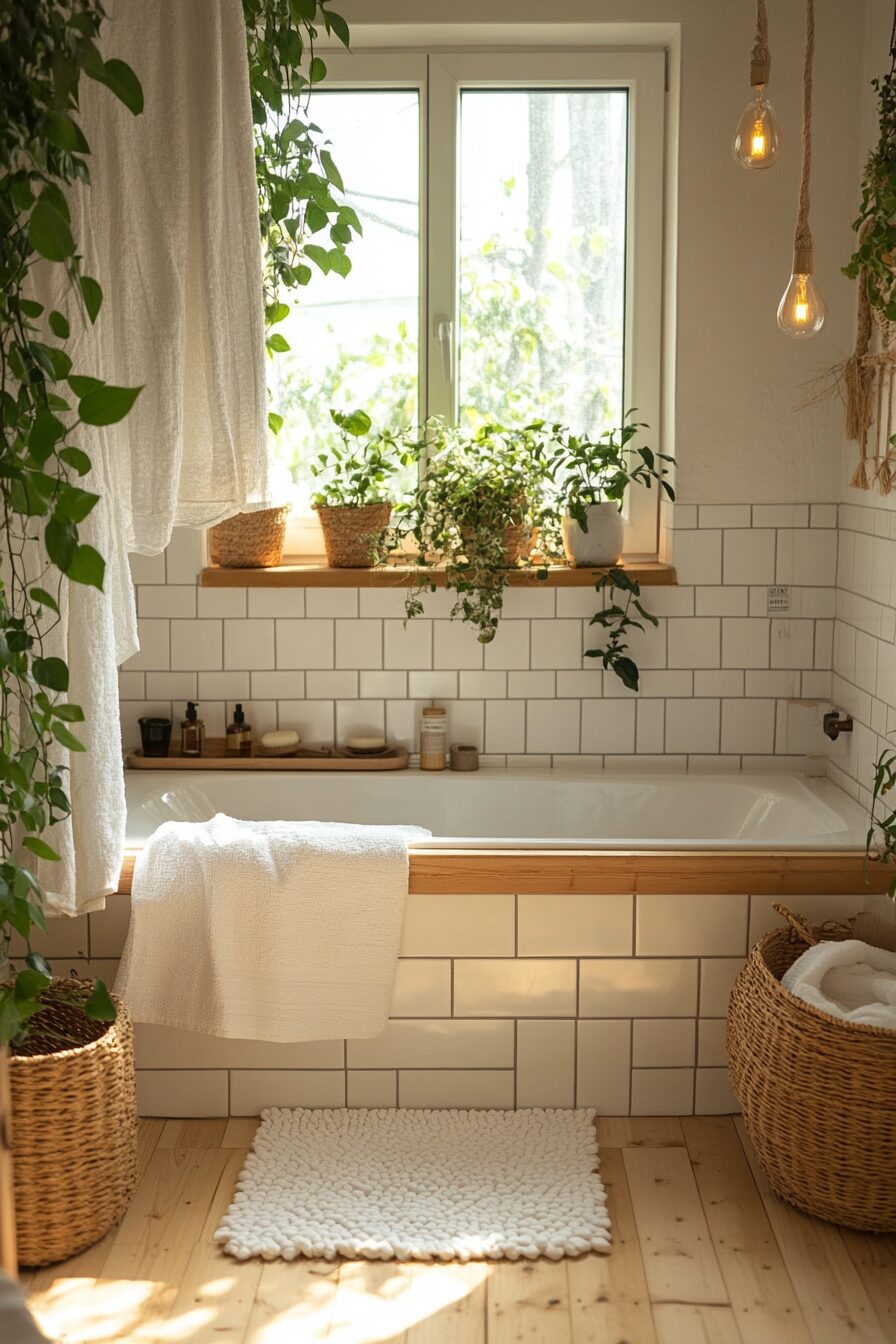 29 Japandi Bathroom Details to Transform Your Daily Routine 14 japandi bathroom