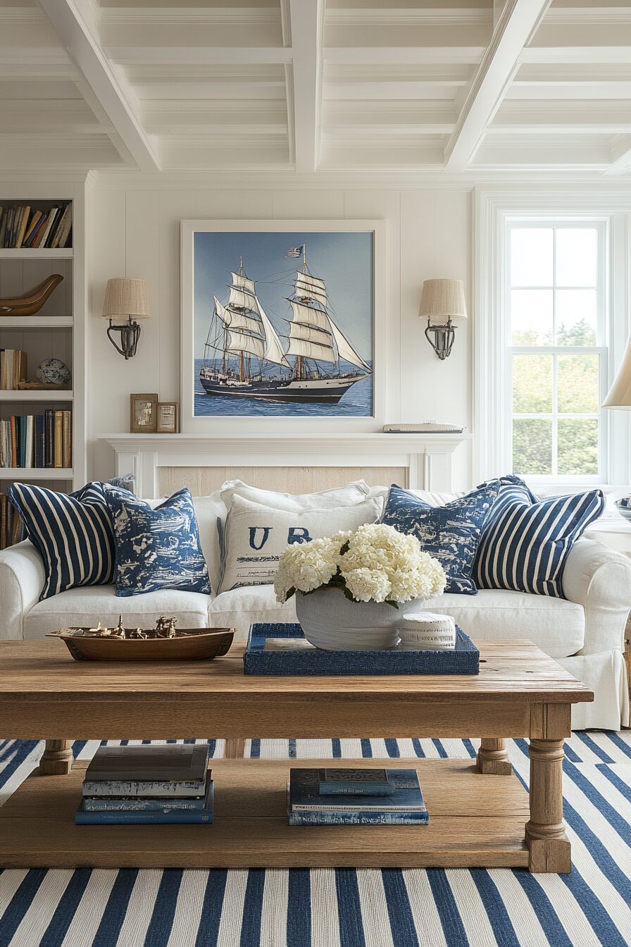 29 Coastal Cottage Living Room Decor Ideas That Spark Joy 14 coastal cottage living room