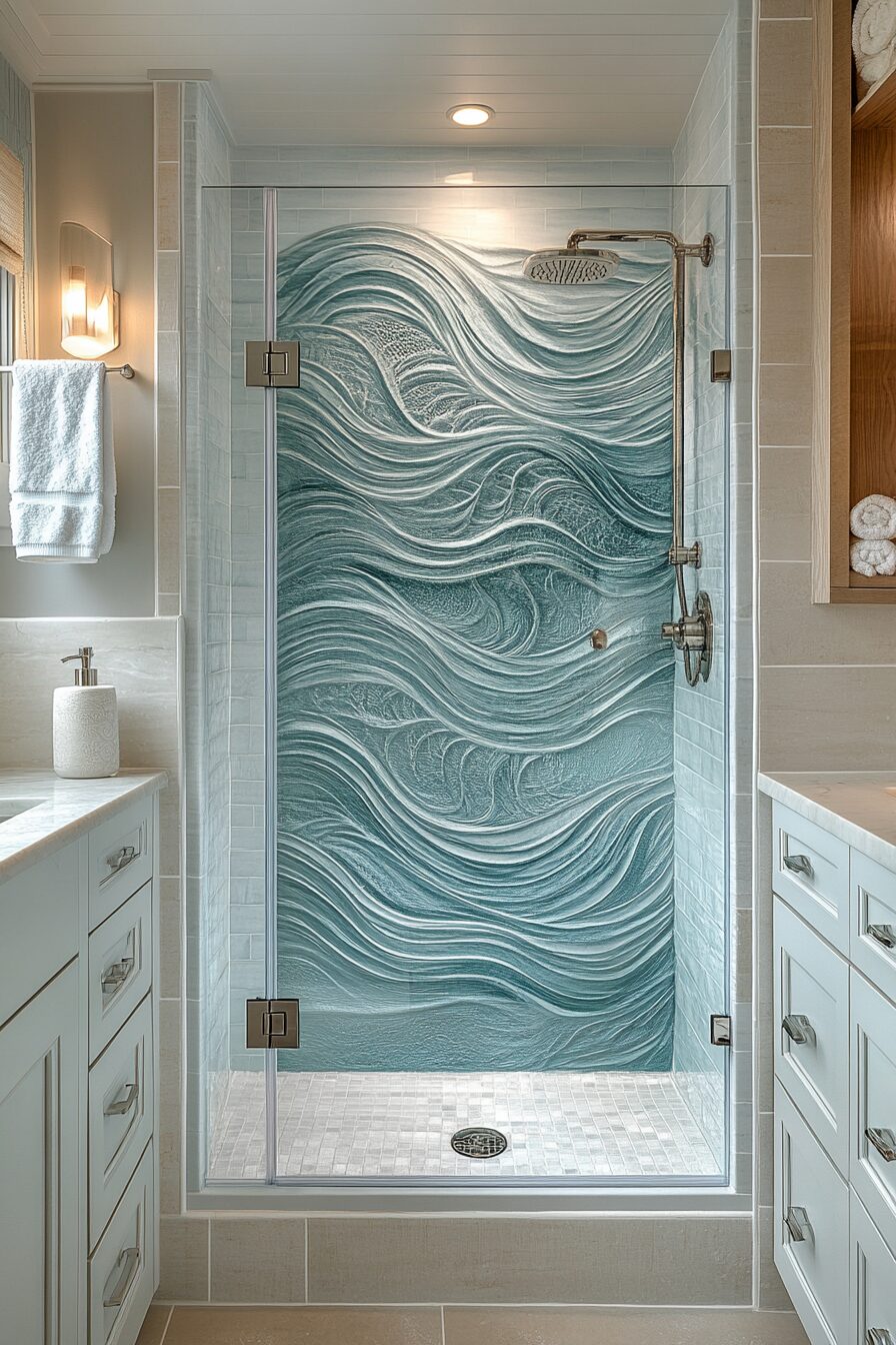 29 Coastal Bathroom Shower Ideas for Everyday Beachside Bliss 3 coastal bathroom shower ideas