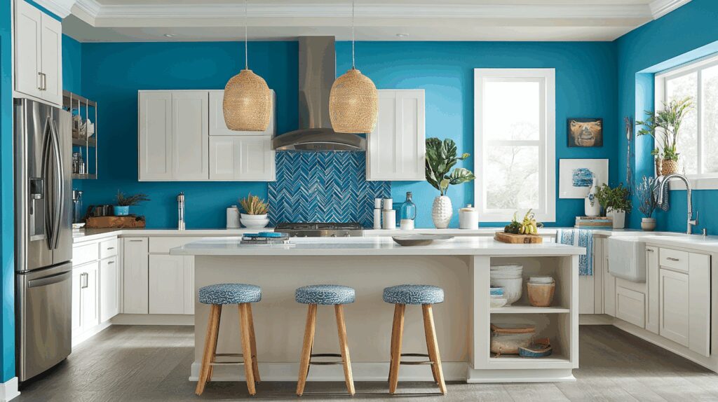29 Blue and White Kitchen Inspirations for a Peaceful Culinary Retreat 8 blue and white kitchen