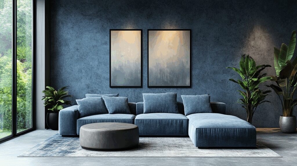 29 Blue Living Room Decor Ideas That Brighten Without Overwhelming 2 blue living room decor