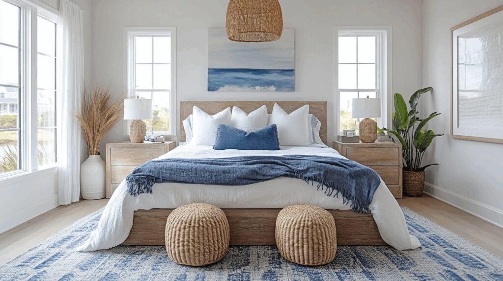 29 Coastal Cottage Bedroom Spaces That Mix Comfort with Coastal Flair 1 coastal cottage bedroom