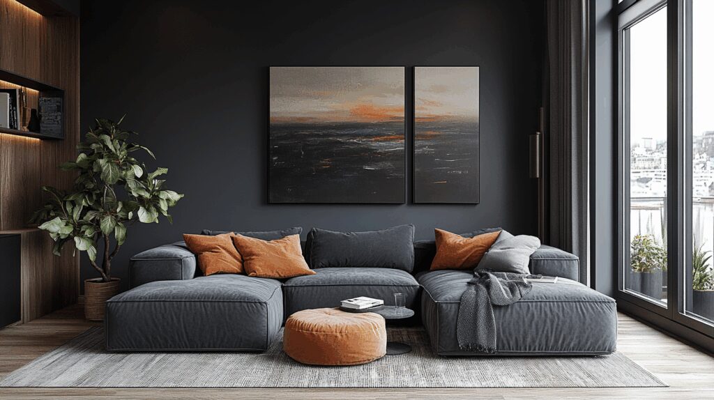 29 Gray Couch Living Room Looks That Never Go Out of Style 9 gray couch living room