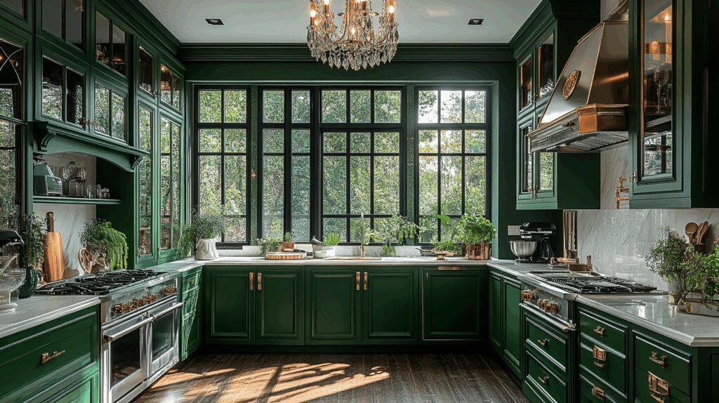 29 Green and White Kitchen Styles That Bring Calm and Charm Together 5 green and white kitchen