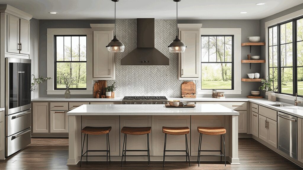 29 Light Taupe Kitchen Cabinets That Feel Cozy and Chic 9 light taupe kitchen cabinets