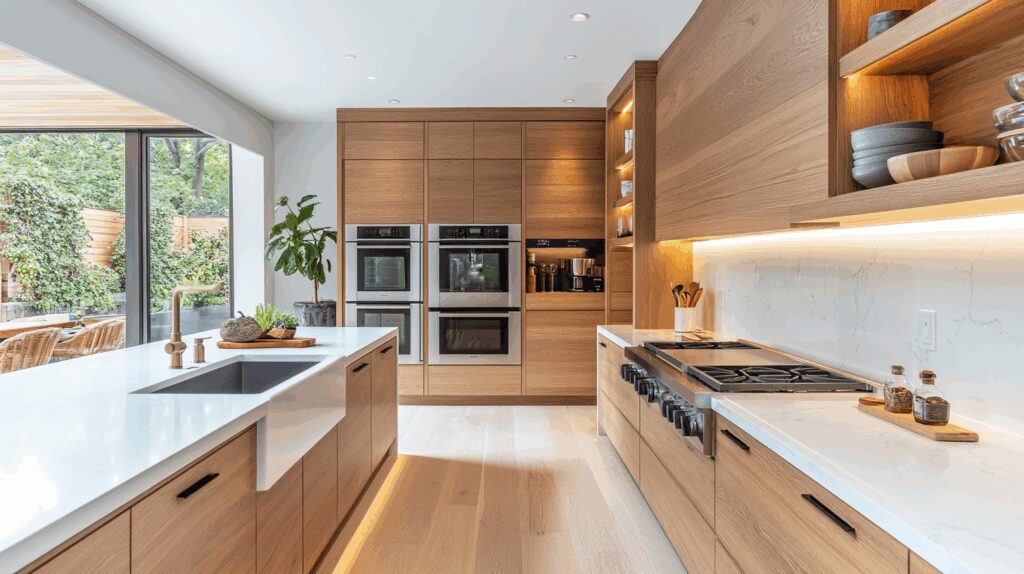 29 White Oak Kitchen Cabinets That Prove Simplicity Can Be Stunning 9 white oak kitchen cabinets