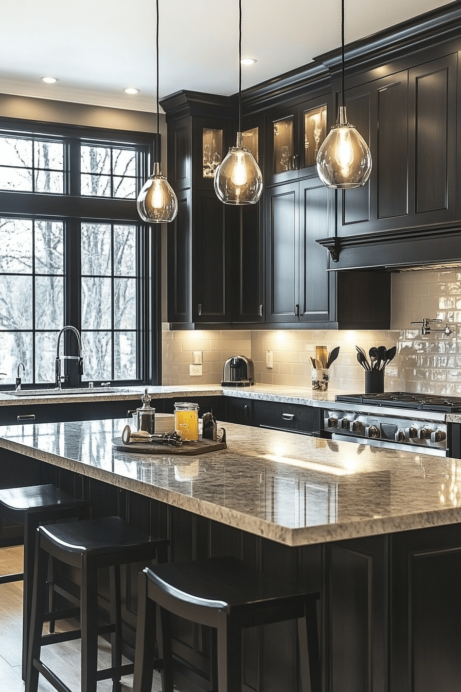 29 Dark Oak Kitchen Cabinets That Highlight Natural Beauty 1 dark oak kitchen cabinets