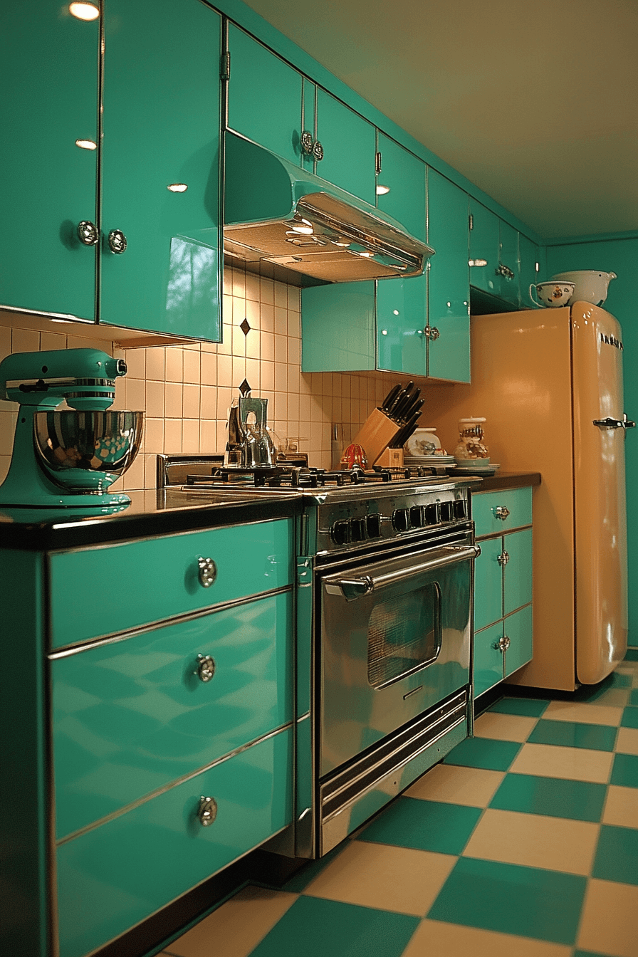 29 Vintage Kitchen Cabinets That Radiate Wholesome Simplicity 1 vintage kitchen cabinets