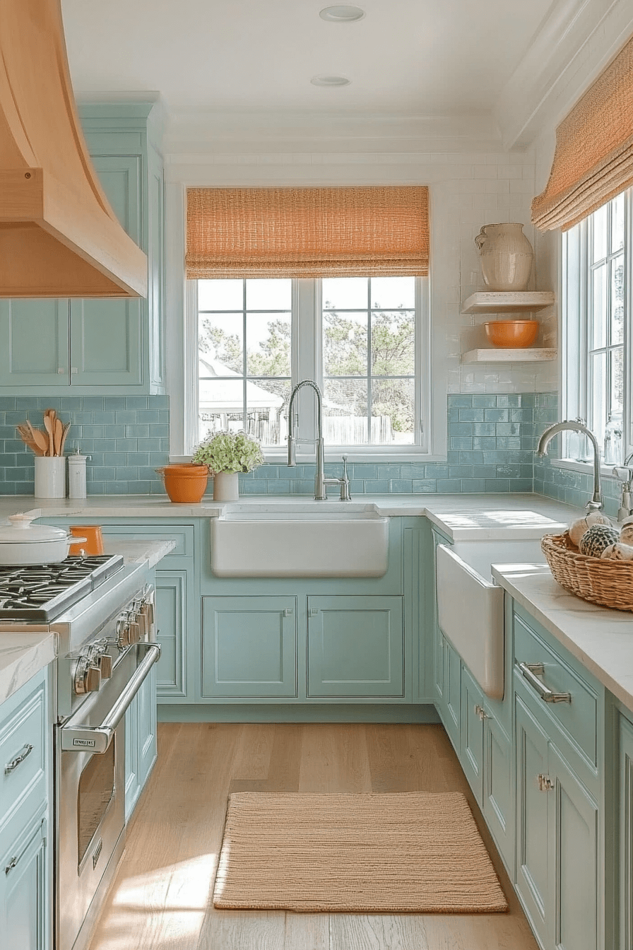 29 Terracotta Kitchen Cabinets for a Warm and Welcoming Kitchen Vibe 10 terracotta kitchen cabinets