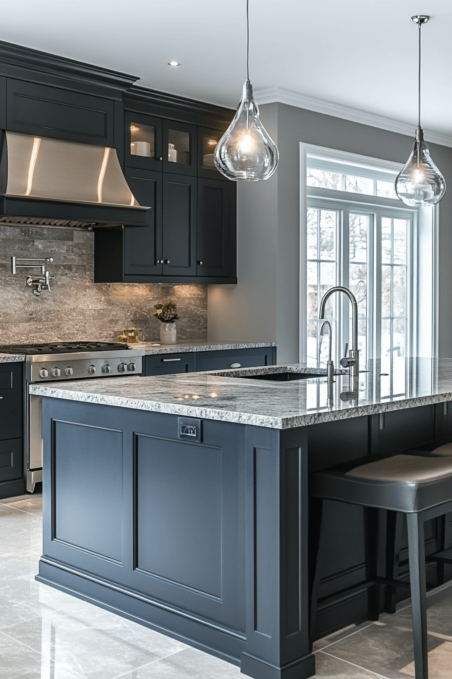 29 Charcoal Gray Kitchen Cabinets to Inspire a Stylish Kitchen Upgrade 10 charcoal gray kitchen cabinets