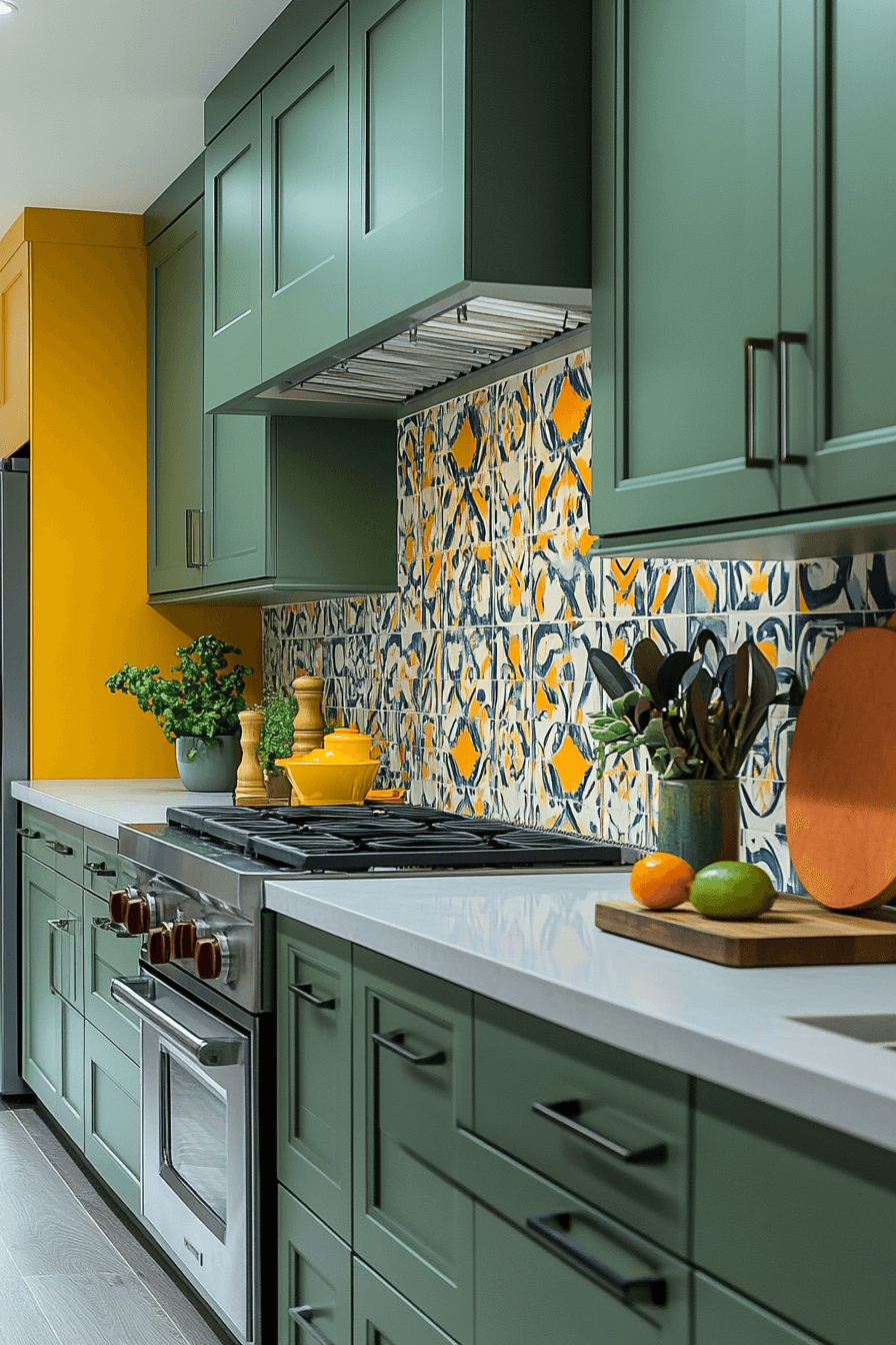 29 Clary Sage Kitchen Cabinets to Soften and Brighten Any Style 10 clary sage kitchen cabinets