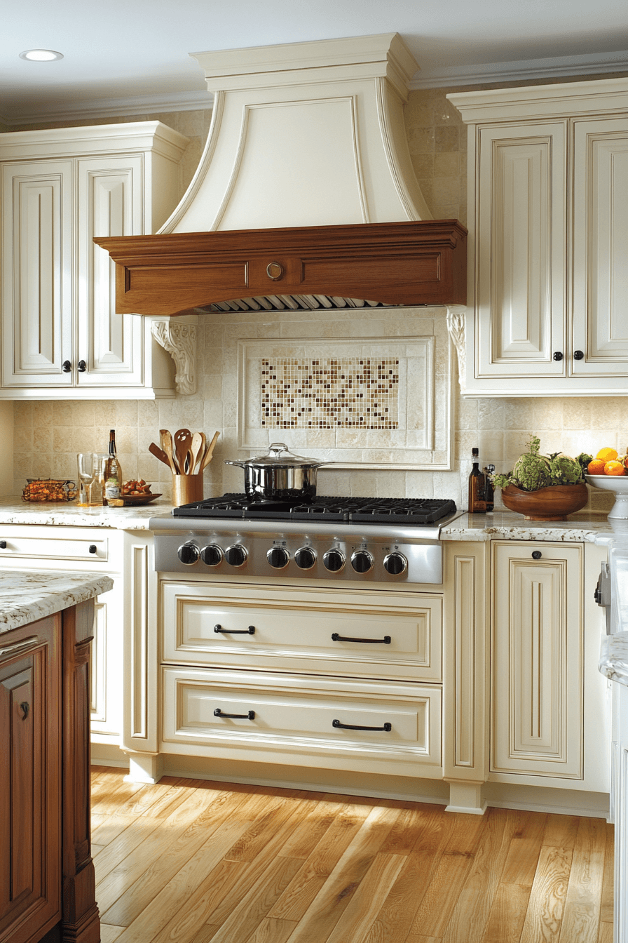 29 White and Wood Kitchen Cabinets to Brighten Your Home with Style 11 white and wood kitchen cabinets
