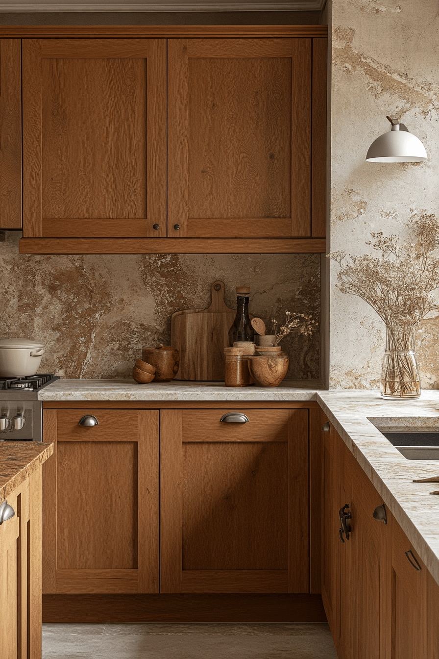 29 Terracotta Kitchen Cabinets for a Warm and Welcoming Kitchen Vibe 11 terracotta kitchen cabinets