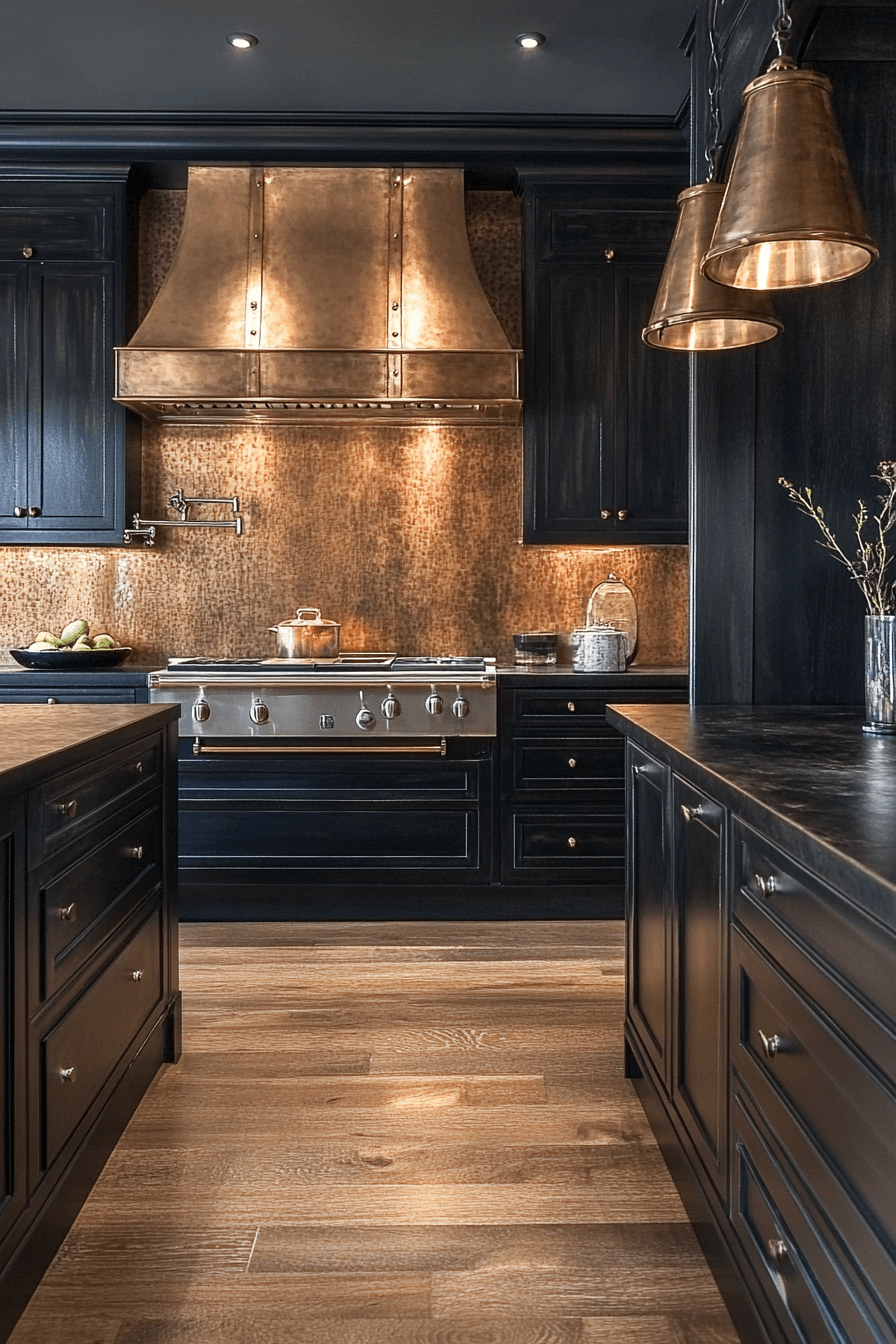 29 Dark Stained Kitchen Cabinets for Classic Meets Contemporary Flair 12 dark stained kitchen cabinets