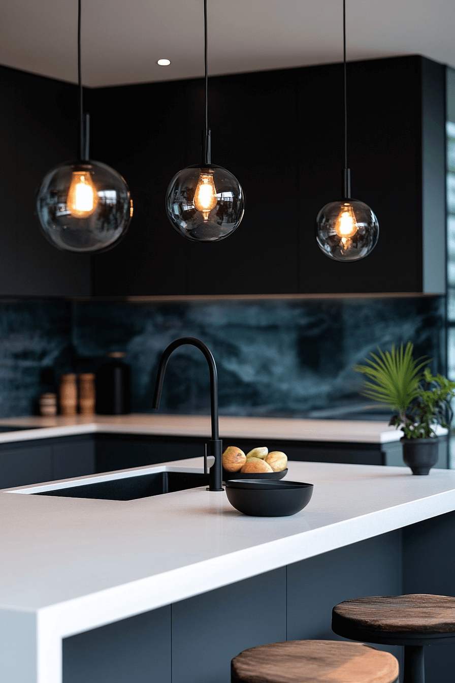 29 Charcoal Kitchen Cabinets to Add Rich Texture and Balance 12 charcoal kitchen cabinets