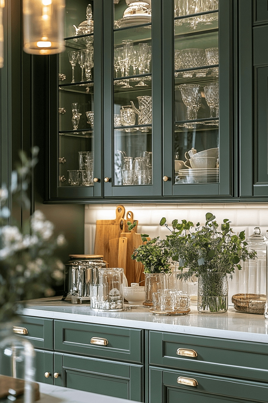 29 Emerald Green Kitchen Cabinets That Turn Ordinary Into Show-Stopping 14 emerald green kitchen cabinets