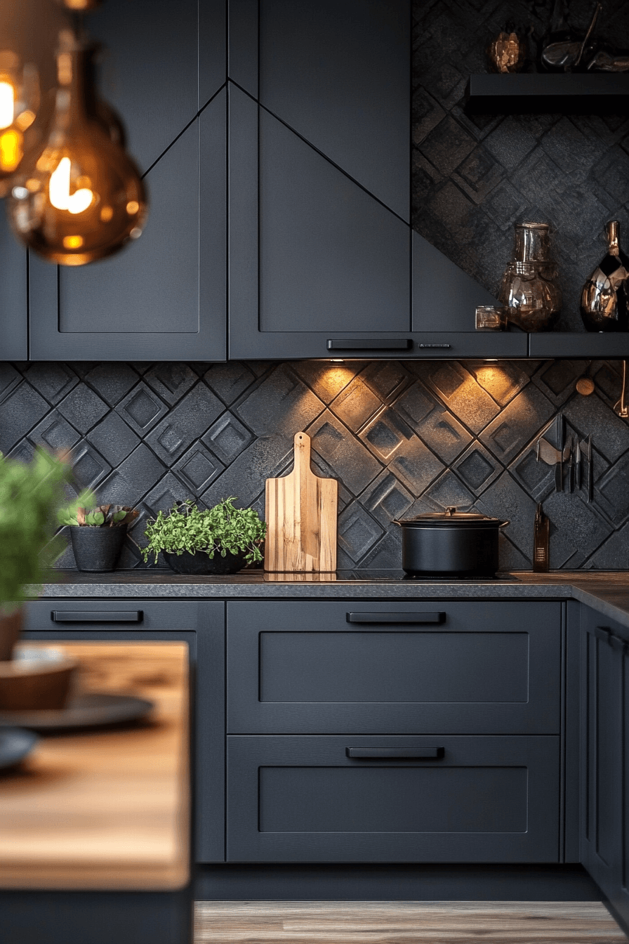 29 Charcoal Kitchen Cabinets to Add Rich Texture and Balance 15 charcoal kitchen cabinets