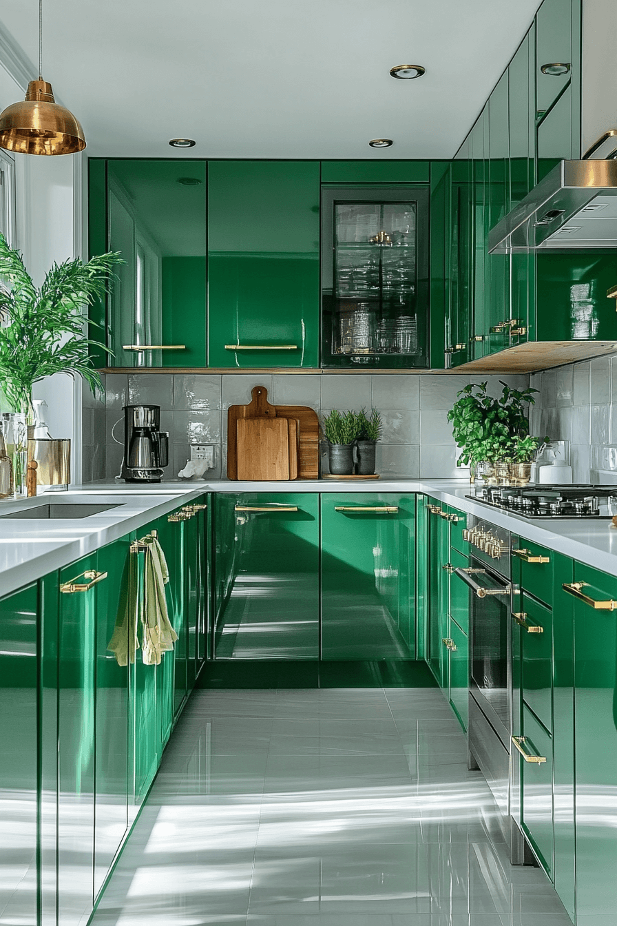 29 Pewter Green Kitchen Cabinets That Pair Beautifully with Neutrals 15 pewter green kitchen cabinets
