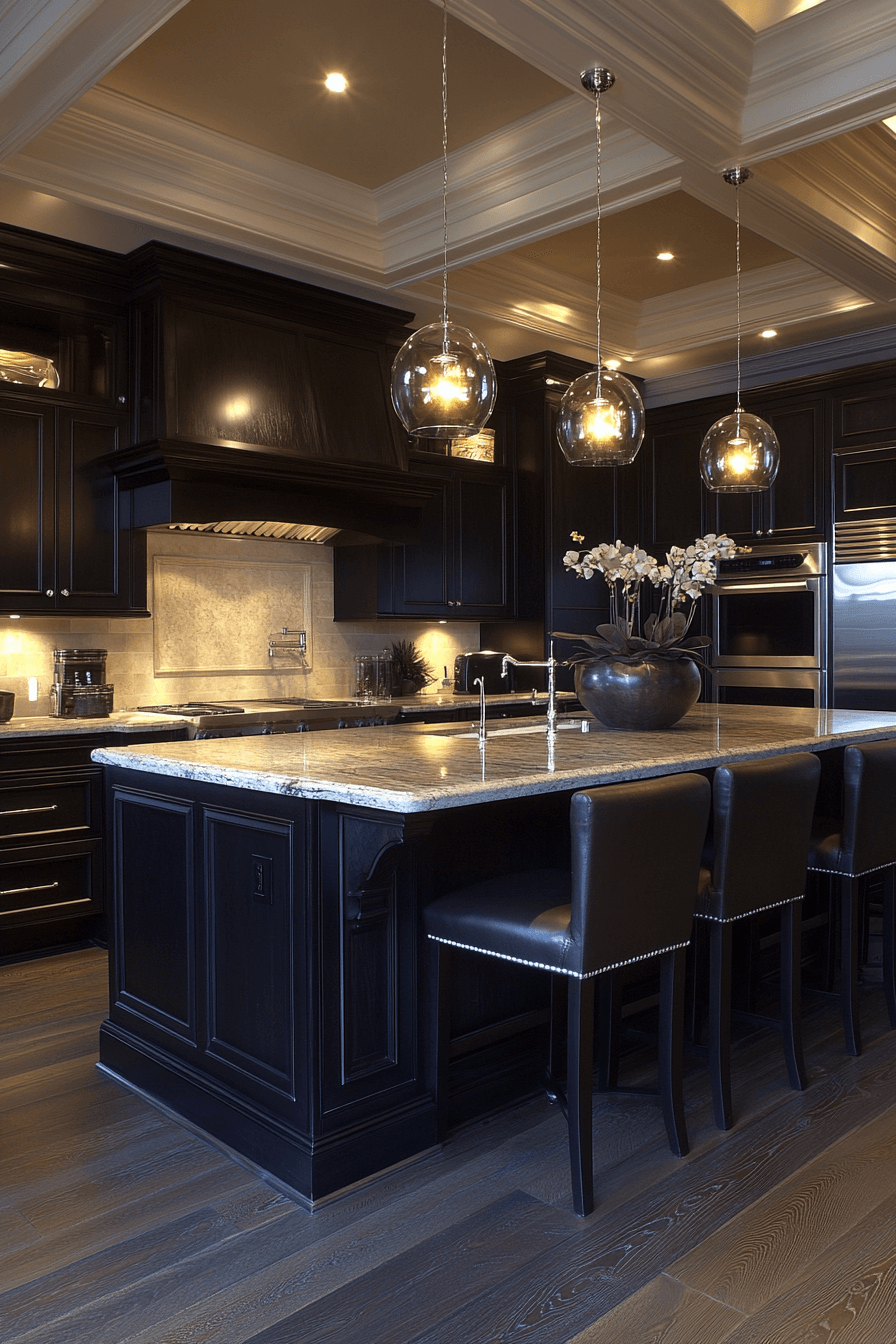 29 Dark Oak Kitchen Cabinets That Highlight Natural Beauty 15 dark oak kitchen cabinets