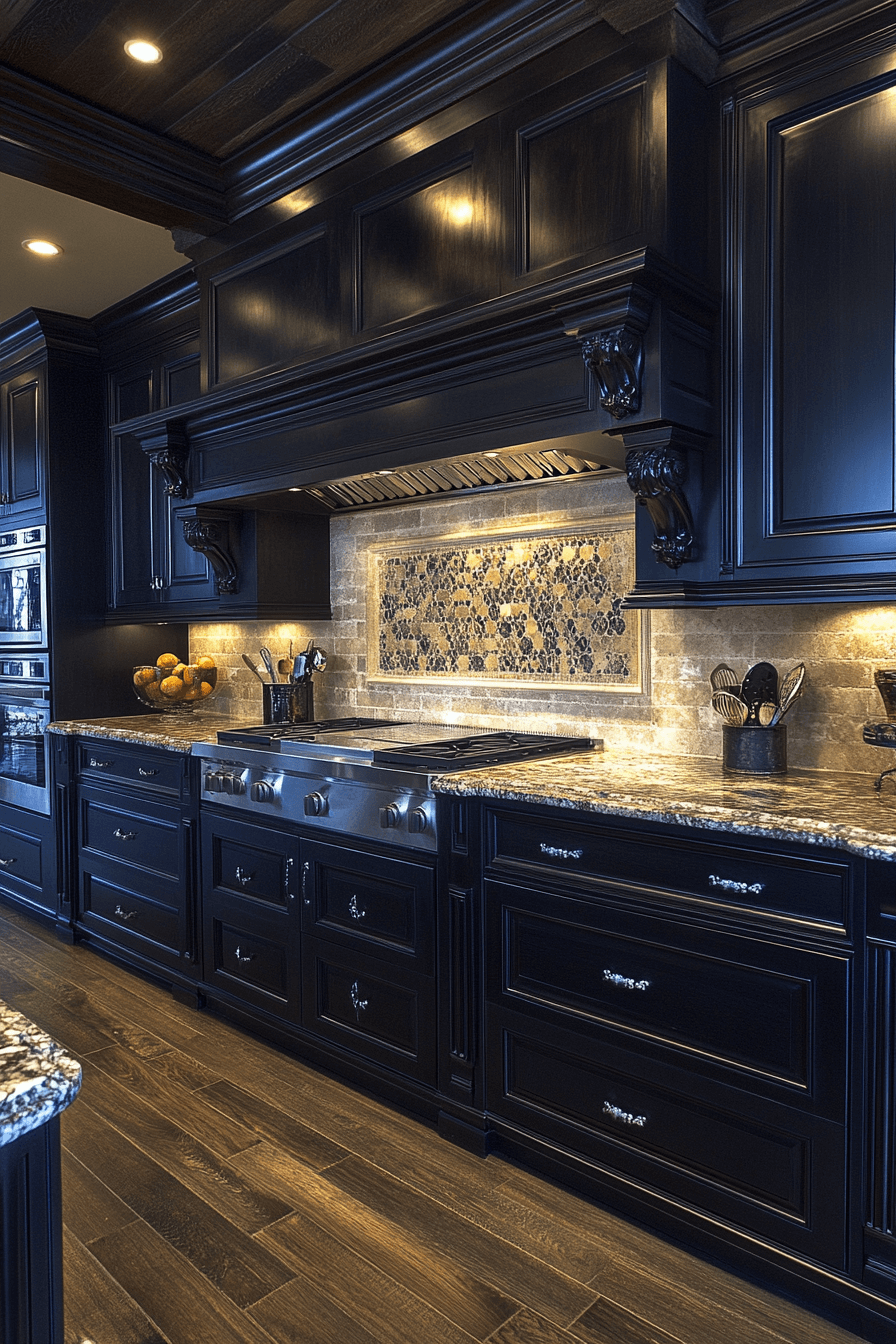 29 Dark Stained Kitchen Cabinets for Classic Meets Contemporary Flair 15 dark stained kitchen cabinets