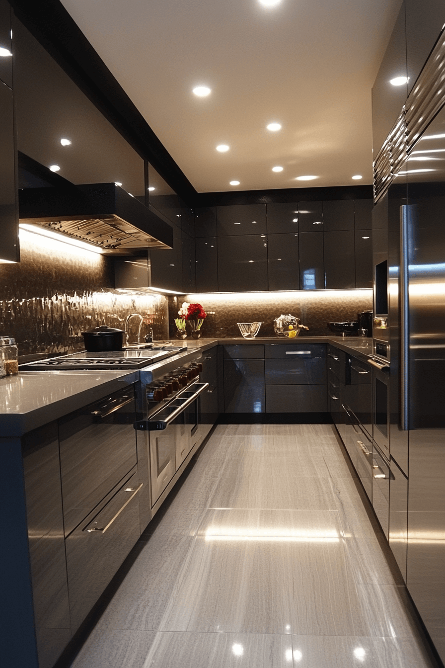 29 Dark Taupe Kitchen Cabinets That Bring Effortless Refinement Home 16 dark taupe kitchen cabinets