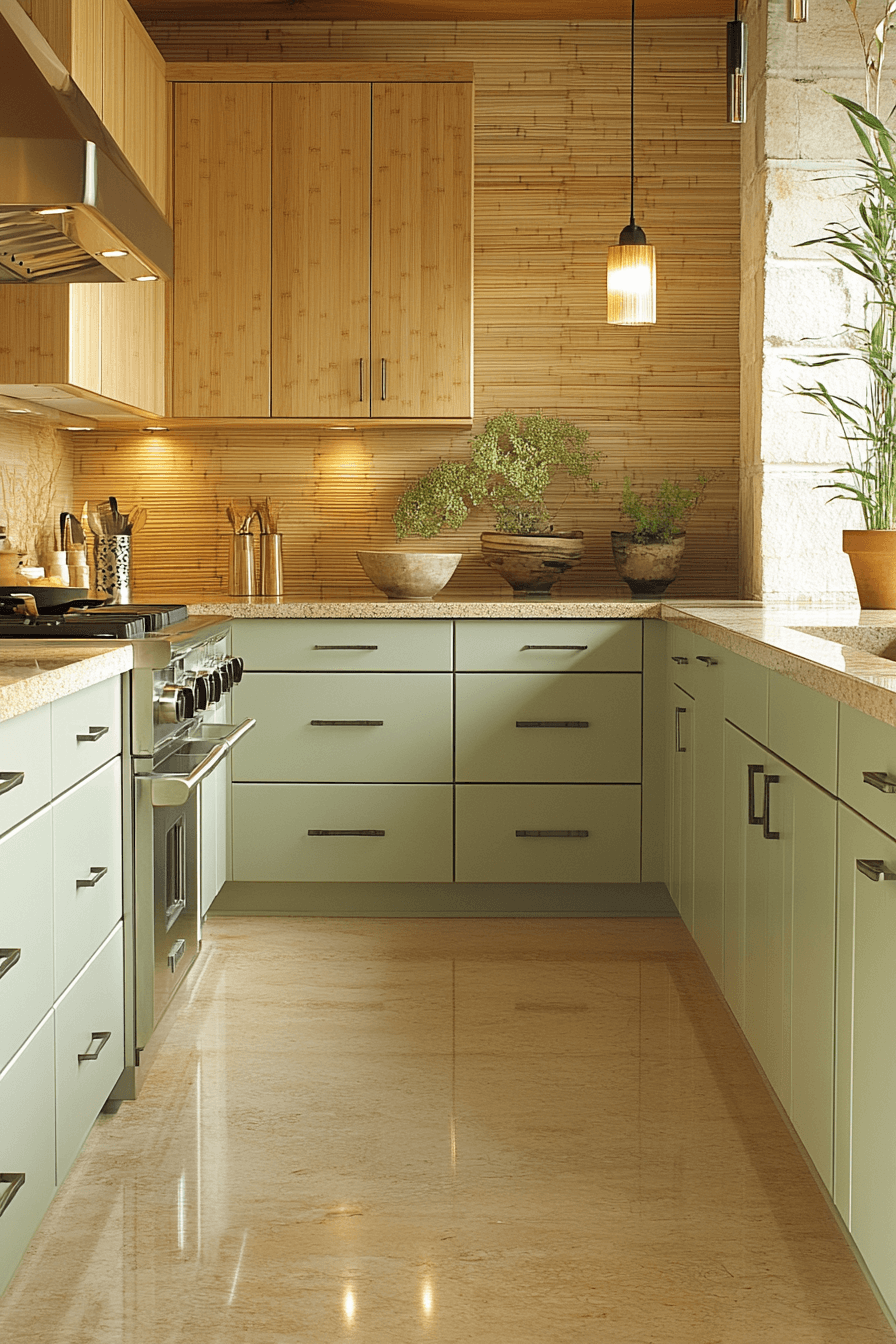 29 Clary Sage Kitchen Cabinets to Soften and Brighten Any Style 18 clary sage kitchen cabinets