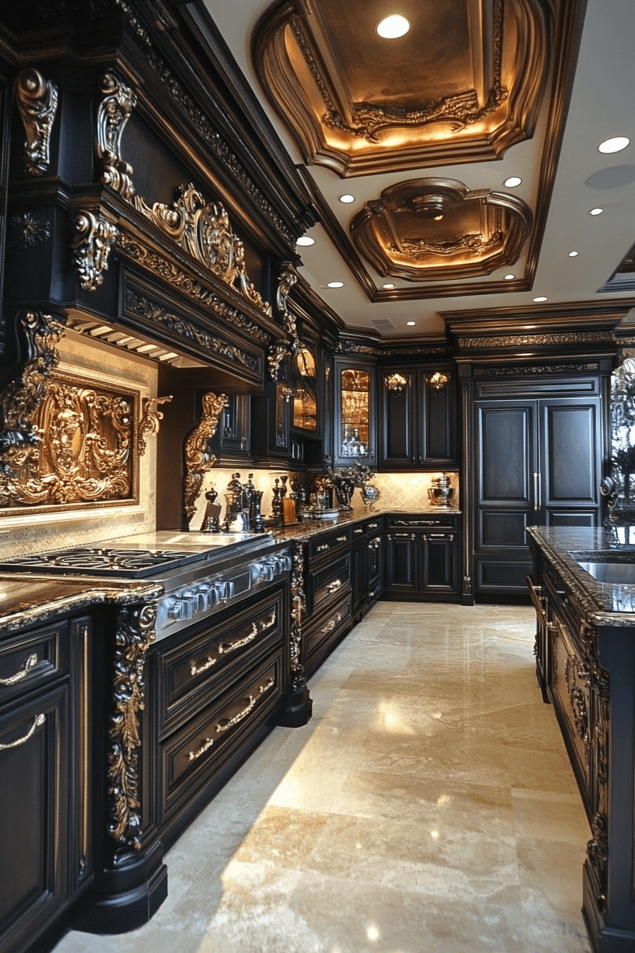 29 Dark Oak Kitchen Cabinets That Highlight Natural Beauty 19 dark oak kitchen cabinets