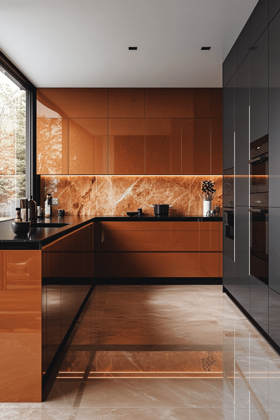 29 Terracotta Kitchen Cabinets for a Warm and Welcoming Kitchen Vibe 19 terracotta kitchen cabinets